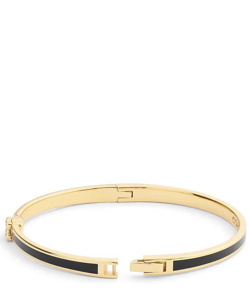 COACH Signature C Enamel Bangle Bracelet