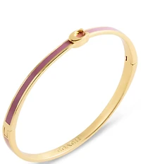 COACH Signature C Enamel Bangle Bracelet