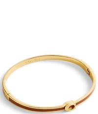 COACH Signature C Enamel Bangle Bracelet