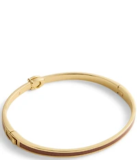 COACH Signature C Enamel Bangle Bracelet