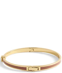 COACH Signature C Enamel Bangle Bracelet