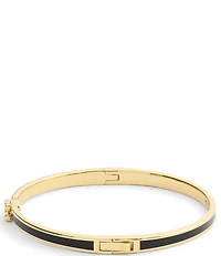 COACH Signature C Enamel Boxed Bangle Bracelet