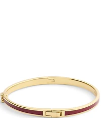 COACH Signature C Enamel Boxed Bangle Bracelet