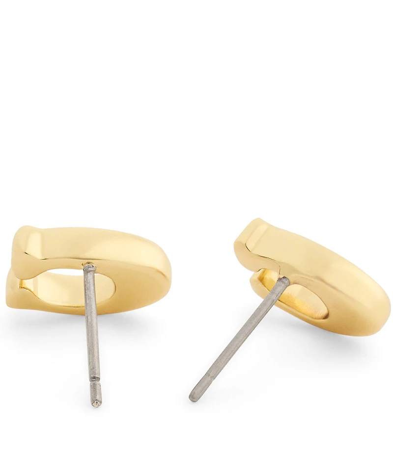COACH Signature C Enamel Stud Earrings
