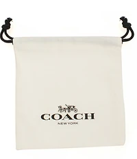 COACH Signature C Enamel Stud Earrings