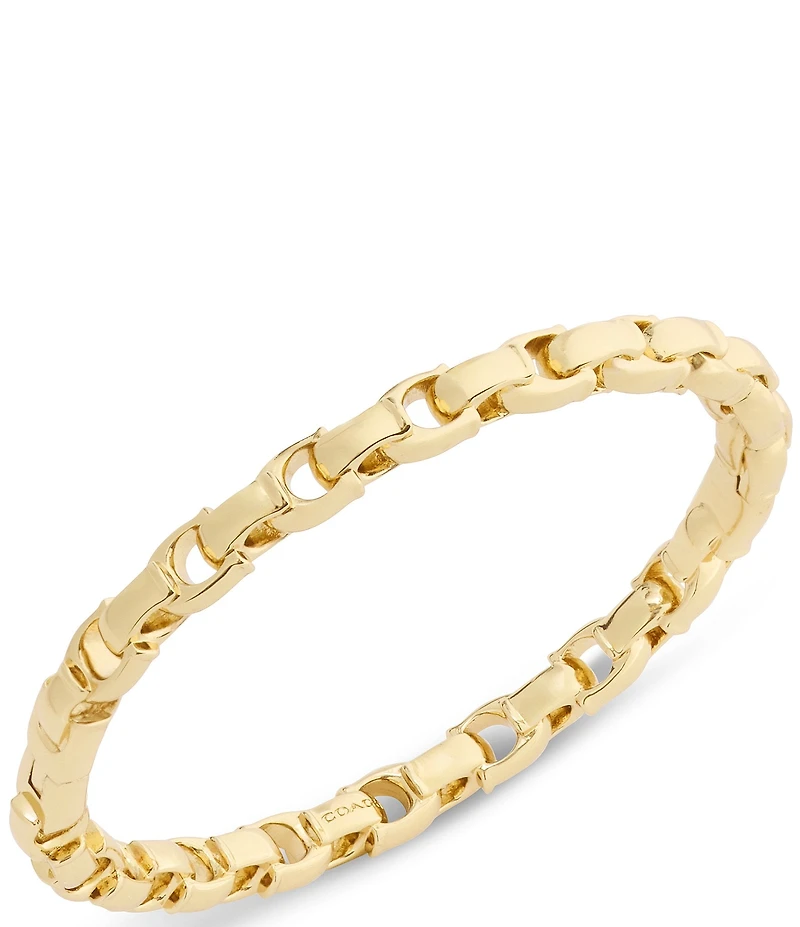 COACH Signature C Link Bangle Bracelet