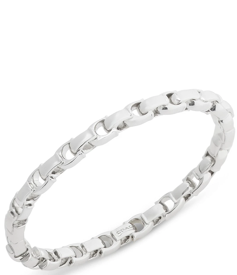 COACH Signature C Link Bangle Bracelet