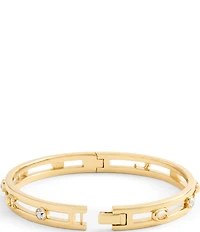 COACH Signature C Open Hinge Bracelet