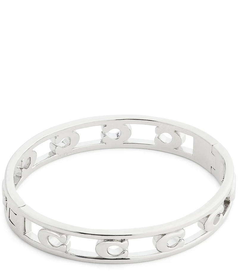 COACH Signature C Openwork Bangle Bracelet