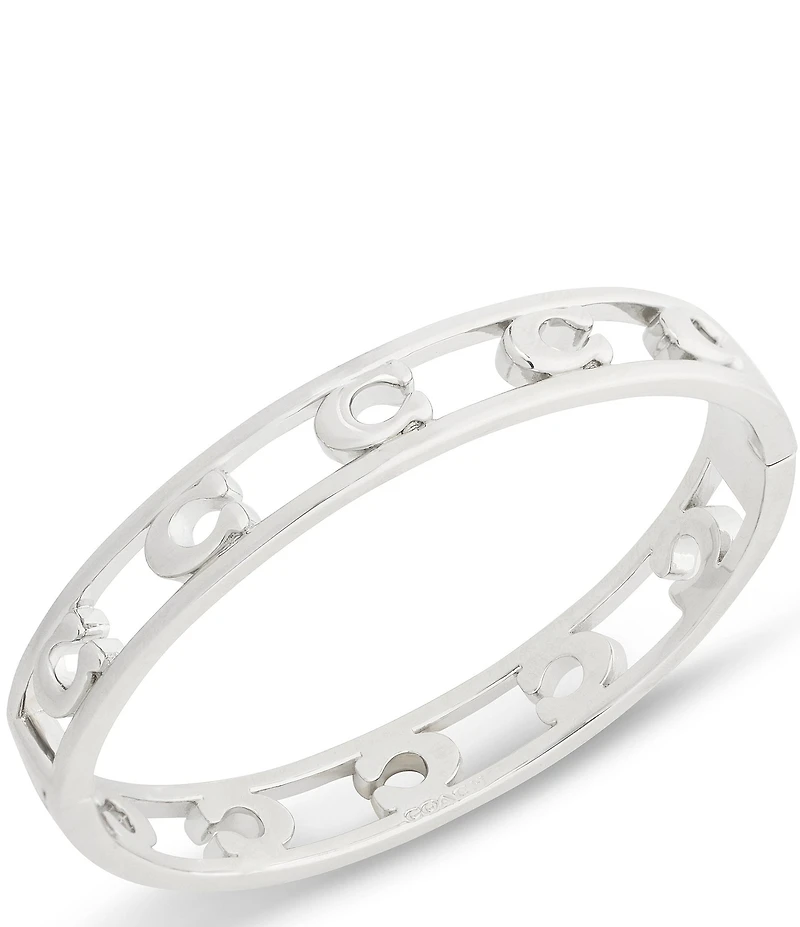 COACH Signature C Openwork Bangle Bracelet