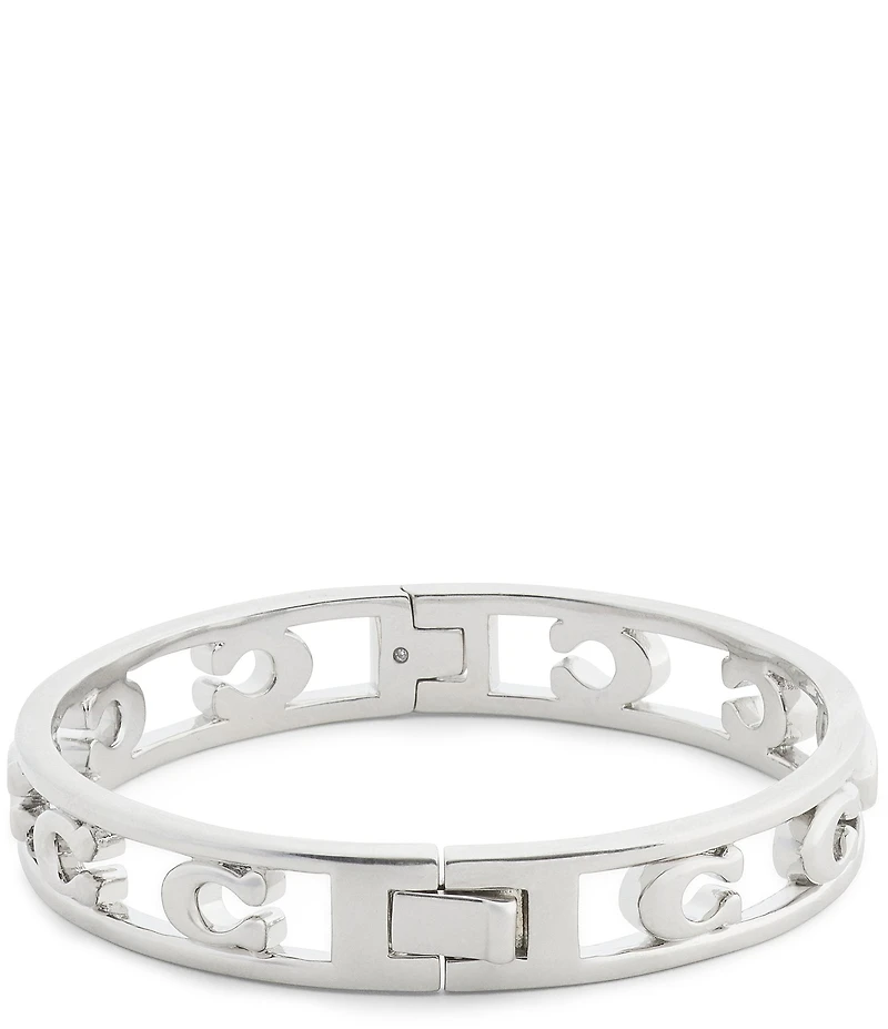 COACH Signature C Openwork Bangle Bracelet