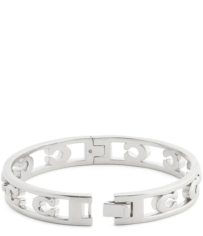 COACH Signature C Openwork Bangle Bracelet