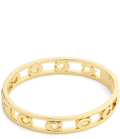 COACH Signature C Openwork Bangle Bracelet