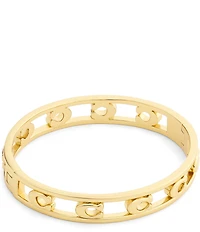 COACH Signature C Openwork Bangle Bracelet