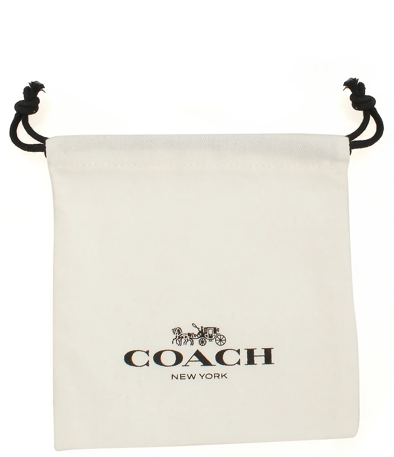 COACH Signature C Resin Bangle Bracelet