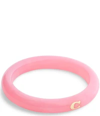 COACH Signature C Resin Bangle Bracelet