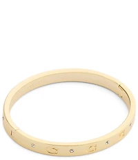 COACH Signature C Stone Bangle Bracelet