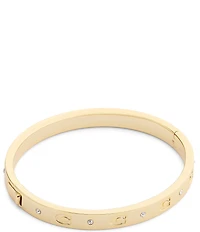 COACH Signature C Stone Bangle Bracelet