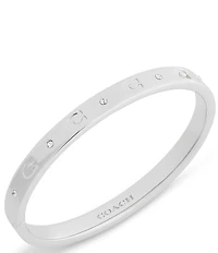 COACH Signature C Stone Bangle Bracelet