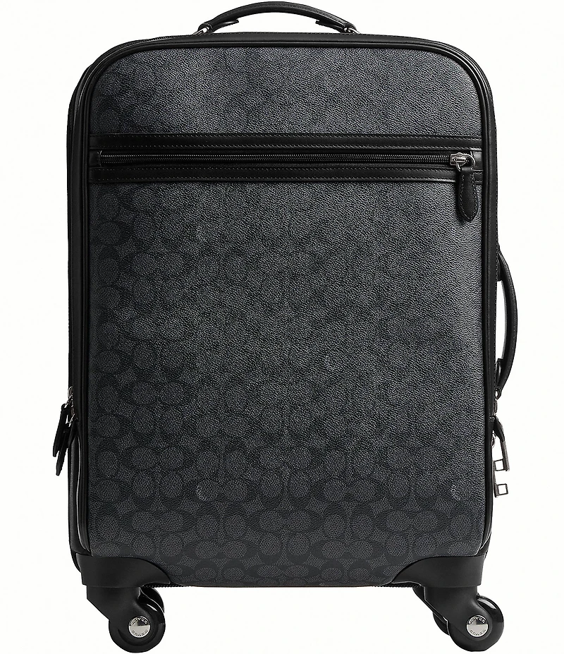 Coach Signature Canvas Cordura Wheeled Carry
