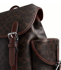 COACH Signature Canvas Hitch Backpack