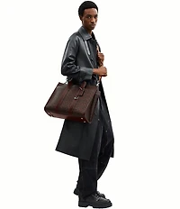 COACH Signature Canvas Wesley Tote Bag