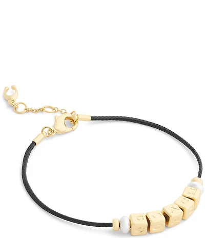 COACH Signature COACH Cube Line Bracelet