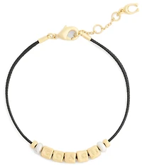 COACH Signature COACH Cube Line Bracelet