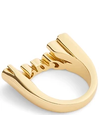 COACH Signature COACH Name Plate Band Ring
