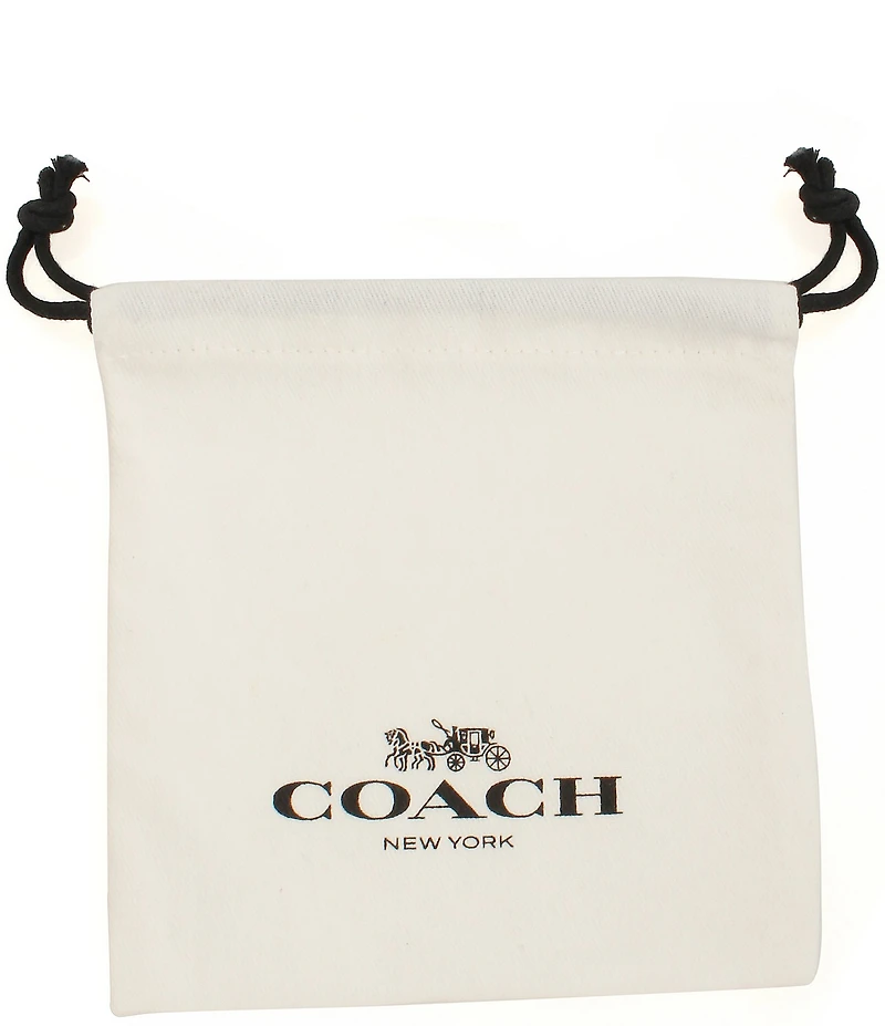 COACH Signature COACH Name Plate Band Ring