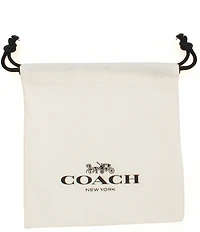 COACH Signature Heart Short Pendant Necklace