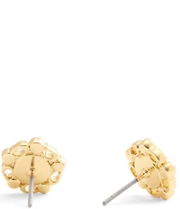 COACH Signature Heritage Pearl Stud Earrings
