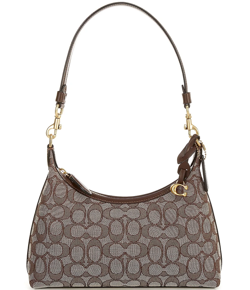 COACH Signature Jacquard Juliet 25 Shoulder Bag