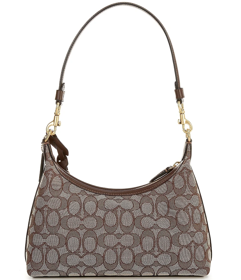 COACH Signature Jacquard Juliet 25 Shoulder Bag