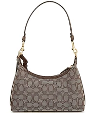 COACH Signature Jacquard Juliet 25 Shoulder Bag