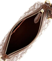 COACH Signature Jacquard Juliet 25 Shoulder Bag