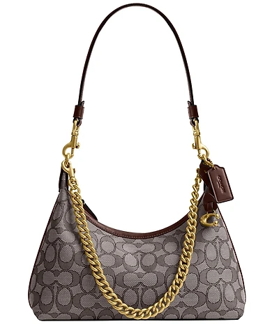 COACH Signature Jacquard Juliet 25 Shoulder Bag
