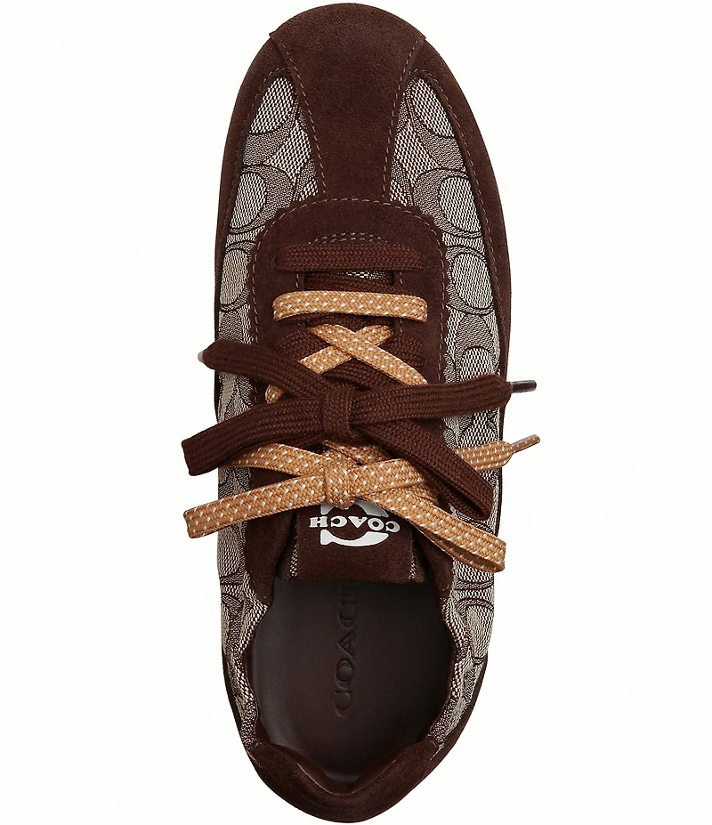 COACH Signature Jacquard Soft Sneakers