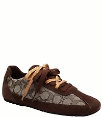 COACH Signature Jacquard Soft Sneakers