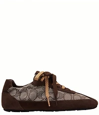 COACH Signature Jacquard Soft Sneakers