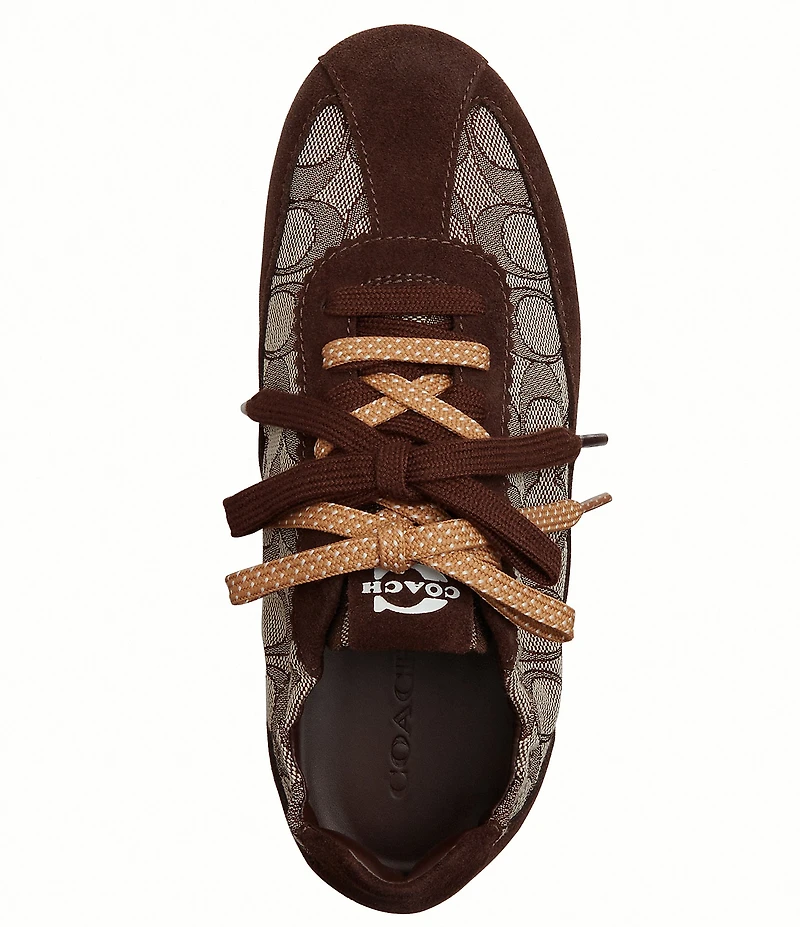 COACH Signature Jacquard Soft Sneakers