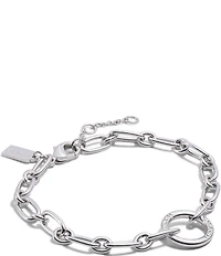 COACH Signature Link Line Bracelet