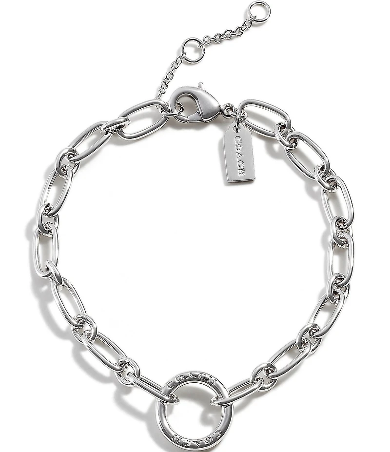 COACH Signature Link Line Bracelet
