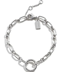 COACH Signature Link Line Bracelet