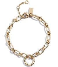 COACH Signature Link Line Bracelet