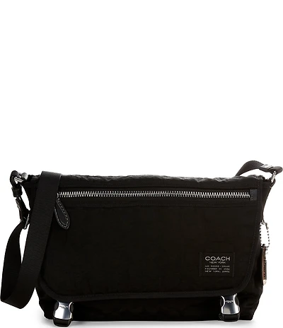 COACH Signature Messenger Bag