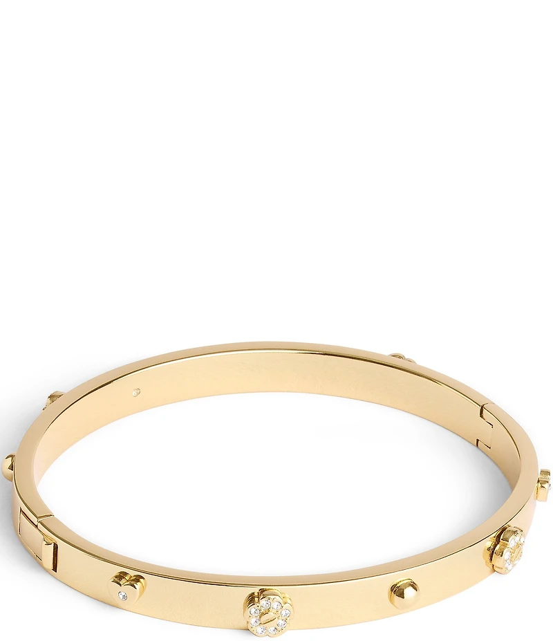 COACH Signature Mixed Motif Bangle Bracelet