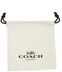 COACH Signature Openwork Band Ring Set