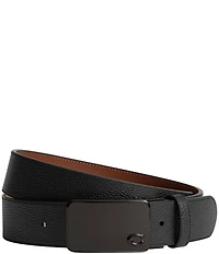 Coach Signature Plaque Buckle Reversible 38mm Belt