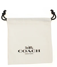COACH Signature Puffy Heart Charm Line Bracelet